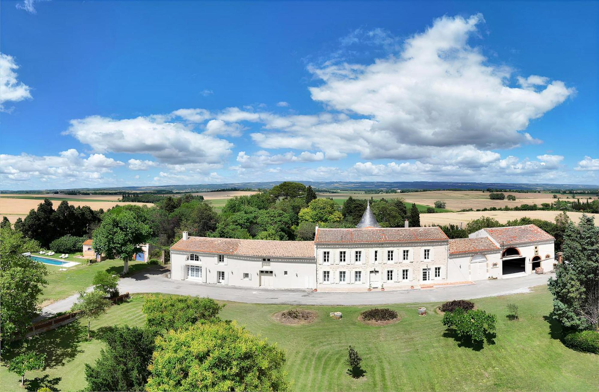 Domaine De Lanis - Maison D'Hotes Avec Parc Et Piscine Castelnaudary Bagian luar foto